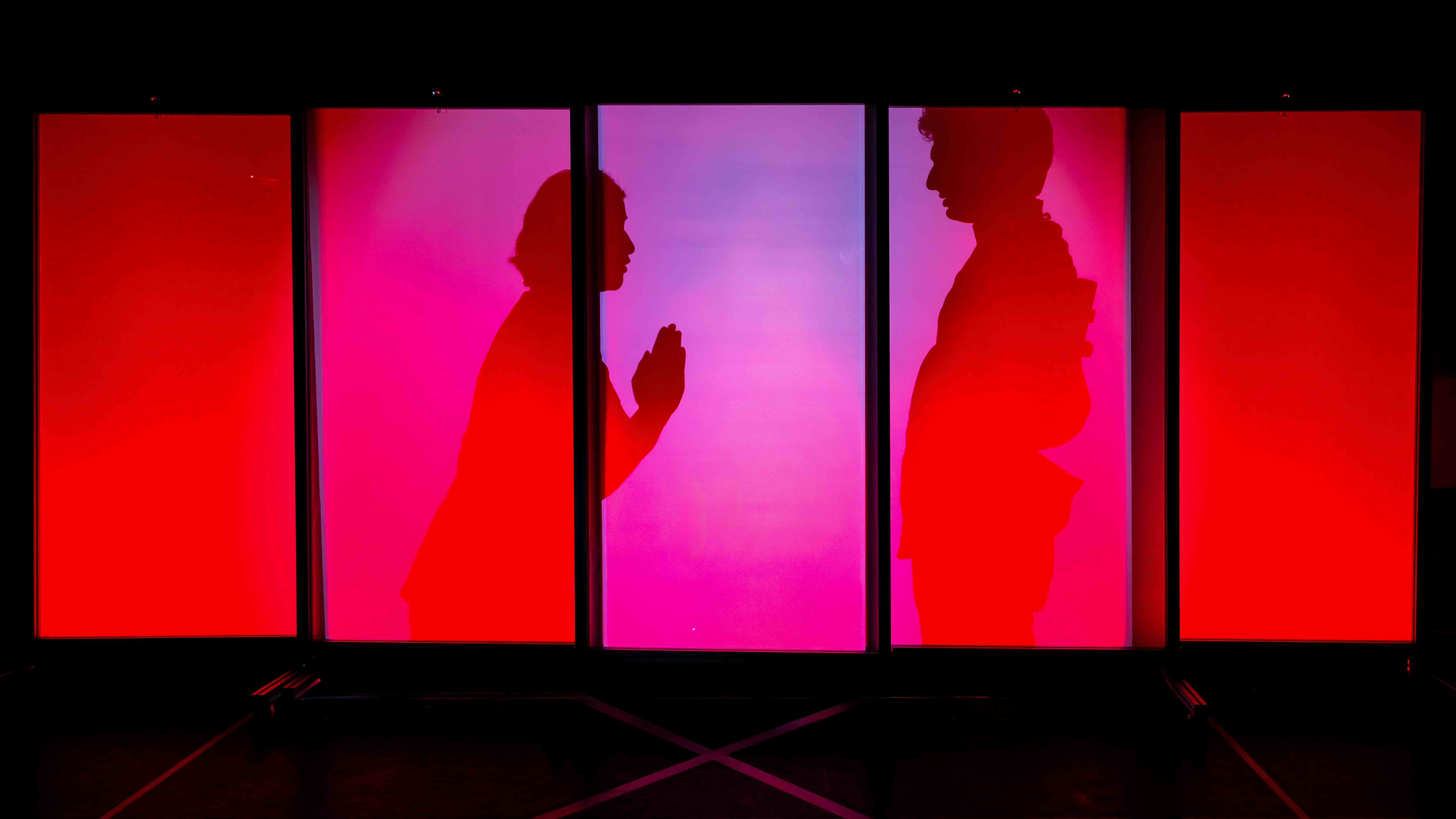  Sangita Baruah as U and Aaron Greenberg as D-503. 