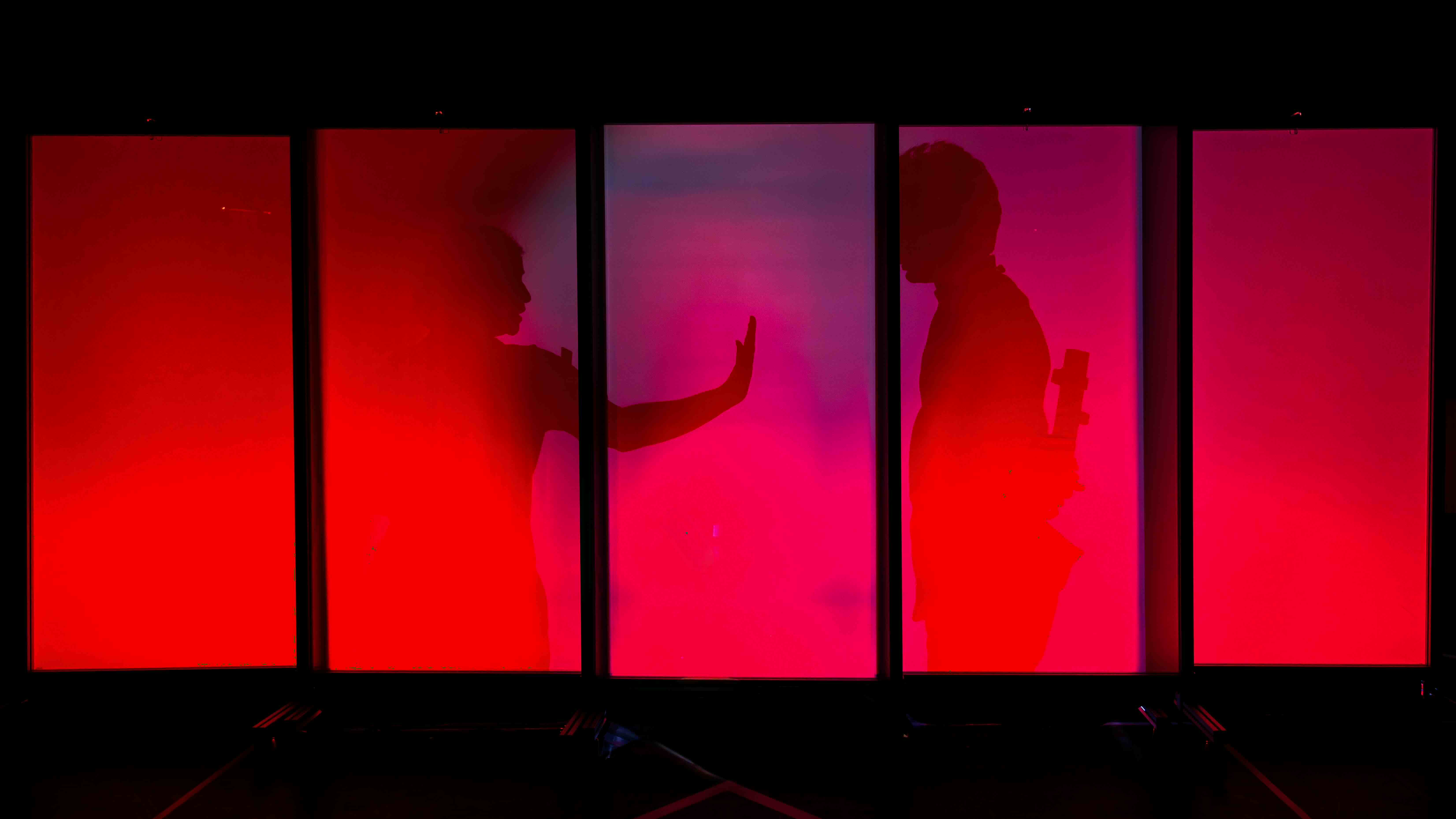  Sangita Baruah as U and Aaron Greenberg as D-503. 