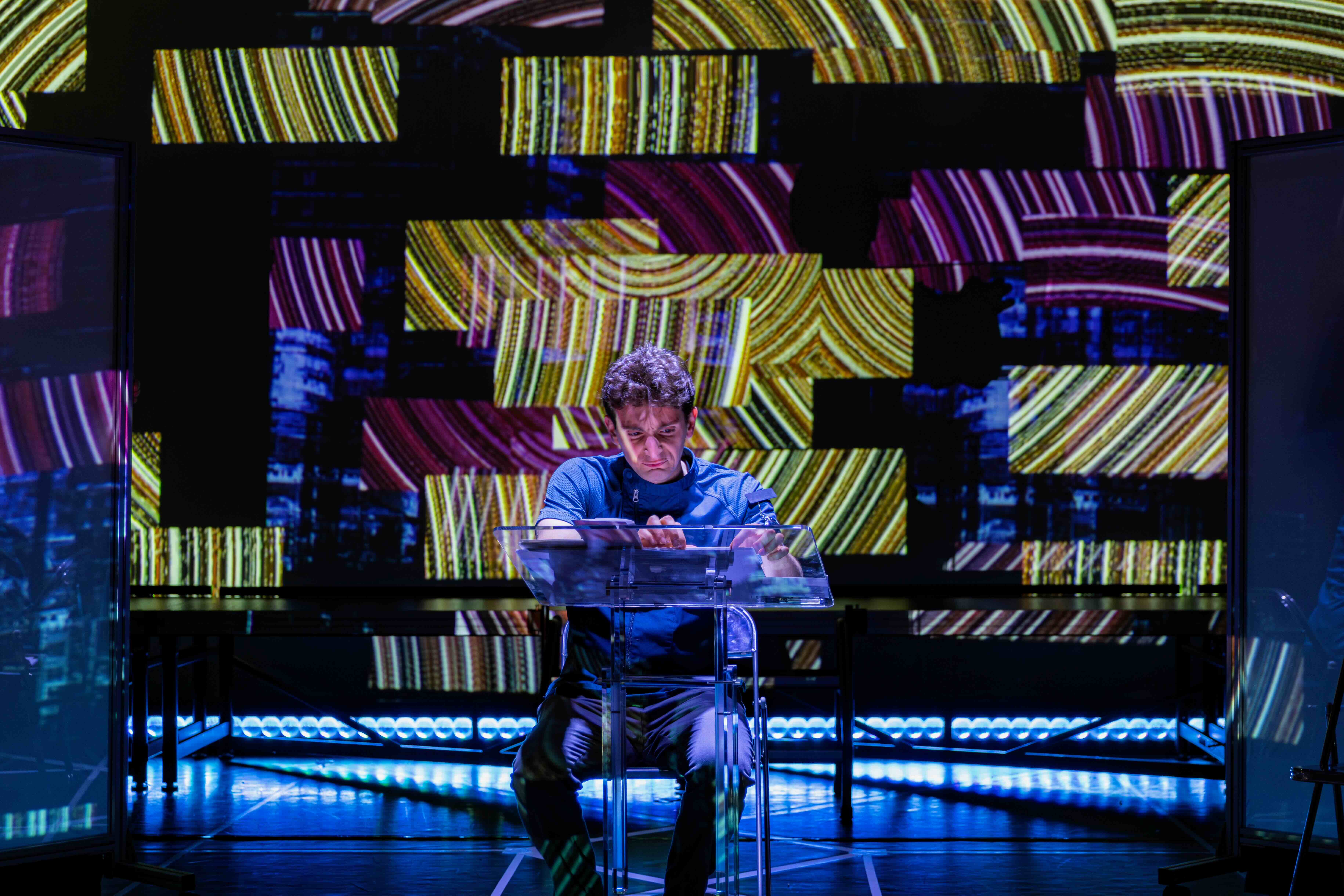  Aaron Greenberg as D-503. 